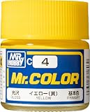GSI クレオス(GSI Creos) GSIクレオス Mr.カラー イエロー (黄) 光沢 10ml 模型用塗料 C4
