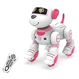 電子ペット犬インタラクティブ子犬 ロボット犬インタラクティブロボット犬子供のための音楽スタントロボットロボットダックスフントインタラクティブロボット犬のおもちゃ