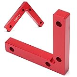 L形 コーナー クランプ 木工用 溶接 固定 バイス 直角 DIY 1個 セット ※便利な15cmものさし付き