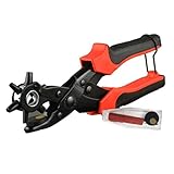 ベルト　穴開けパンチ　皮　多機能　手動式　工具　作業　穴開け　革製品　 (丸・楕円・細長)