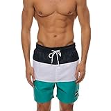 ショートパンツ メンズ Dafanet ハーフパンツ スポーツ 七分丈 短パンツ メンズ 水着 防水 速乾 海パン サーフトランクス 海水パンツ サーフ系 膝上丈 薄手 スイムウェアー プリント 個性