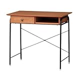 デスク パソコンデスク PCデスク 引き出し 収納 木製 アンティーク ブラウン VINT-DK