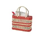 小物入れに 丸和貿易 アンブラーレ ミニトートカゴ レッド 600117001