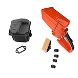 Flameer 交換　マフラー　リア　ハンドル　エアフィルター　カバー　チェーンソー部品　高品質　STIHL対応：044 046 MS440 MS460　