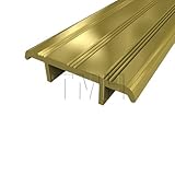 Pemko # 236カーペット仕切り、ブロンズミル仕上げ（真鍮）、1.75 " W x .438 " H 72" Length 236B