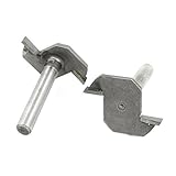 木工1/4" ×1/8" T型スロットアンダーカットルータービットカッター2個