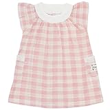【本体綿100%】2016年 夏物 UZULAND ウズランド 天竺 ギンガムチェック クレープ 半袖ワンピース ピンク◇95cm