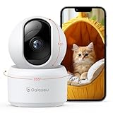 Galayou 2K 300万画素 ネットワーク防犯カメラ 360度屋内監視 ペット ベビー老人子供見守り