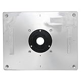ランフィー　アルミ製ルーター テーブル挿入木工ベンチのための 235 mm × 300 × 8 mm のプレート -