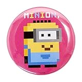 ミニオン 缶バッジ ミニオン 8ビット MNTB389