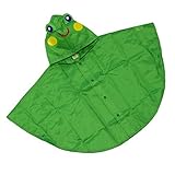 えくぼちゃん(ekubochan) レインポンチョ（かえる）90～100cm