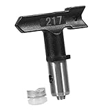 Fenteer 噴霧器　耐久性　ブラック　エアレススプレーガン　切り替え　塗料入れ　ノズル用　　全２１タイプ - 217＃