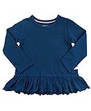 Ruffle Butts【ラッフルバッツ】Navy Peplum Tee(18カ月～24カ月) [RB0651-18-24]