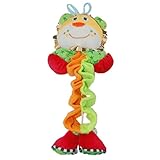 DEHANG 赤ちゃんの知育玩具 はじめてにぎにぎ ラトル音楽おもちゃ - ライオン