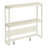 WRC 机上ラック 2段 W800 ナチュラルグレー WPQ-2SH0825LG