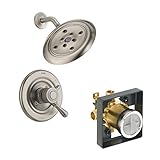 Delta Delta KSDTR-T17278H2O-SS Leland Shower Kit Pressure-Balance Dual-Function Cartridge, Brillianc