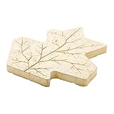 敷石 ストーンステップ 飛石 踏石 敷材 コンクリート２次製品 イギリス ストーンフレア リーフ 1枚単位 屋外床 室内床