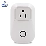 Lzcat Wifiスマートプラグ タイマーソケット スマートコンセント リモートスイッチ 2G/3G/4G/WiFi ネットワークで電源コンセントをコントロール スマホで外出先から自宅の ON/OF