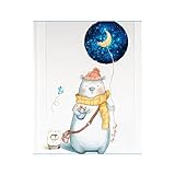 リビングルームエントランスコリドーの装飾人格の壁のステッカークリエイティブな漫画かわいいベア子供の部屋のドアステッカー