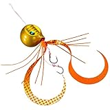 シマノ(SHIMANO) タイラバ 炎月 タイガーバクバク 60g EJ-406Q 018 グリキンST