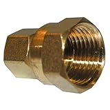 LASCO 17-6637 3/8-Inch Compression by 1/2-Inch Female Pipe Thread Brass Adapter by LASCO