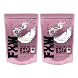 F&W(エフアンドダブリュー) BCAA 1kg 100食分 アンチドーピング認証 国内製造 (２KG, ピンクグレープフルーツ風味)