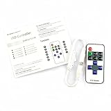 KAPATA 11キーミニ調光器 点滅単色用コントローラ LEDテープ用 DC調光 DC5-24V 制御
