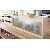 カウンター上収納ボックス　　ホワイト　Ｃ