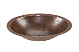 プレミア銅製品lo17fdb 15 " Small Oval [カウンタハンマー銅Sin、 5" To 6" LO17FDB 1