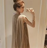マタニティウェア 服 ワンピース ゆったり リボン さわやか カジュアル ワンピース 妊婦服 産前 産後 レディース マタニティワンピース L 写真色
