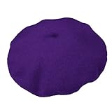 Plus Nao(プラスナオ) 子供用 ベレー帽 定番デザイン ベレーキャップ シンプル 無地 ウール 秋冬 レディース マニッシュ キッズ ジュニア 1 D