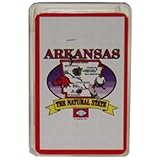 DDI 380802 Arkansas Playing Cards State Map 24 Display unit Case Of 96