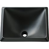 三栄水栓 信楽焼 手洗器 ブラック HW10251-D