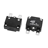 uxcell サーキットブレーカ　回路遮断器　過負荷保護　電気機器　AC 125V/250V 7A NC　2個入り