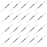 リードスイッチ メタル 磁気リードスイッチ 電子振動センサー ミニチュアリードコンタク 2mm*14mm