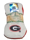 Georgia Bulldogs Two Feet Ahead幼児ベビー新生児3ペアレッドホワイトソックスパック