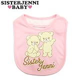 JENNI BABY(ジェニィベビー) 「クマさん」スタイ 【1603】【C】 F(フリーサイズ) ピンク(070)