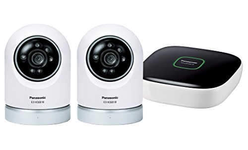 Panasonic ネットワークカメラ スマ@ホーム 屋内スイングカメラ(ペットカメラ) KX-HC600-W + 屋内スイングカメラ(ペットカメラ)キット KX-HC600K-W セット