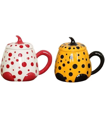 Amazon.co.jp: (Yayoi Kusama) 草間彌生 クサマヤヨイ マグカップ