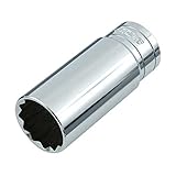 SK11 十二角ディープソケット 差込角 12.7mm (1/2インチ) 24mm S4D-24