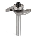 uxcell　Tスロットルータービット　アンダーカット　スロッティング　3mm深さ　シルバートーン