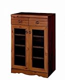 【アンティーク調家具シリーズ】ビストロ　キャビネット9060引出し付き