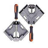 コーナークランプ 写真フレーム 90度 直角 木工用 木材　圧着　接着　溶接　DIY 工具 ツール 固定板幅 調整可能 二個セット