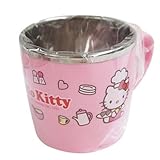 ロック&ロックHello Kitty Childrenステンレススチールカップハンドル付き