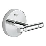 Grohe 40461001 BauCosmopolitanローブフック、スターライトクロム