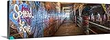 円キャプチャギャラリー‐ graffiti-filled Krogストリートトンネルの壁in Atlanta , Georgia 36" x 13" 2510058_1_36x13_none