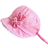 Yeefant 2018 春夏 新発売 超人気！女の子　レス　胡蝶 柔らかい　綿　調整可能 綺麗　可愛　帽子UVカットおしゃれ キャップ　誕生日、パーティー、写真に最適cute キューティー