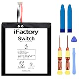 iFactory for Nintendo Switch 本体 互換バッテリー 交換 PSE準拠 Nintendo Switch用 工具セット付属