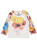 (マイファーストヒステリック) MY FIRST HYSTERIC HYS-MINI POPPETS! Viscotex ラグラン切替長袖Tシャツ 80cm ホワイト