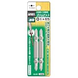 アネックス(ANEX) スリムビット 両頭 +1×65 12本入 ASM-1065